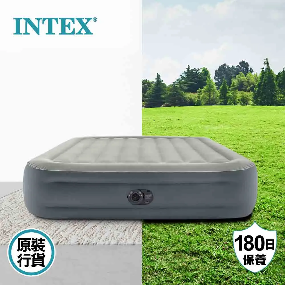 豪華露營充氣床墊附內置泵 220-240V Queen Essential Rest Airbed With Fiber-Tech Rp