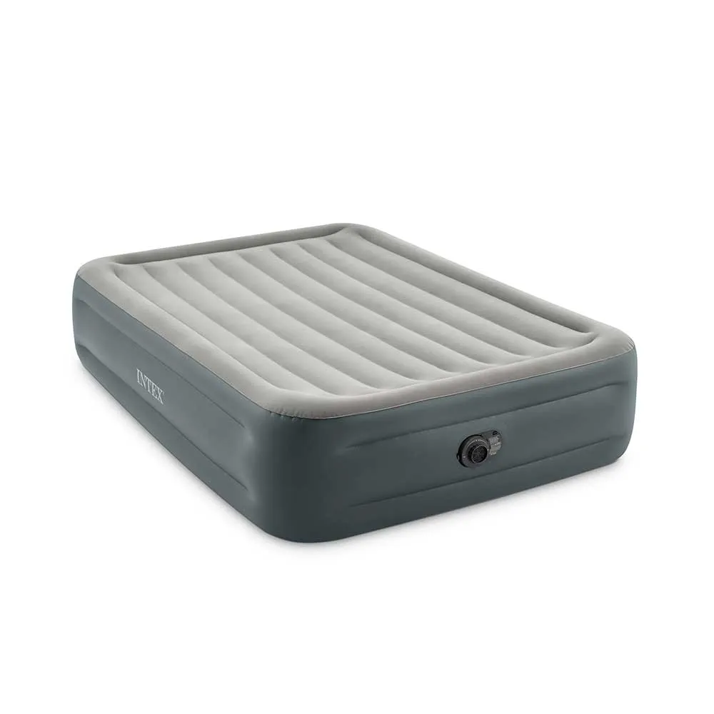 豪華露營充氣床墊附內置泵 220-240V Queen Essential Rest Airbed With Fiber-Tech Rp