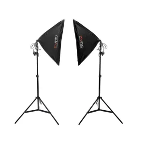 2x85w EzyLite Studio Continuous Softbox Lighting Kit