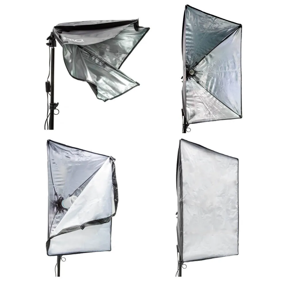 2x85w EzyLite Studio Continuous Softbox Lighting Kit