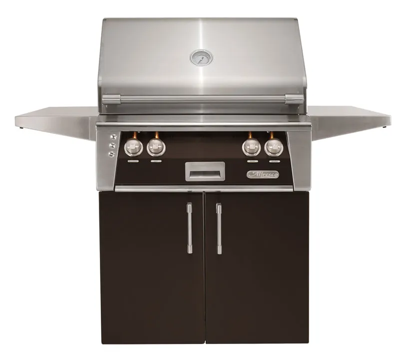 Alfresco ALXE 30-Inch Freestanding Grill With Rotisserie