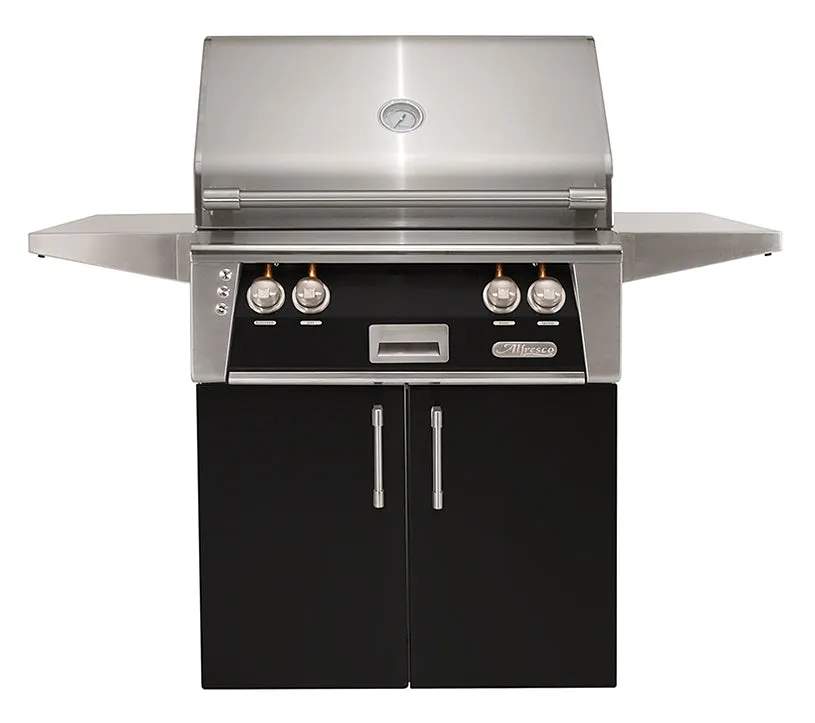 Alfresco ALXE 30-Inch Freestanding Grill With Rotisserie