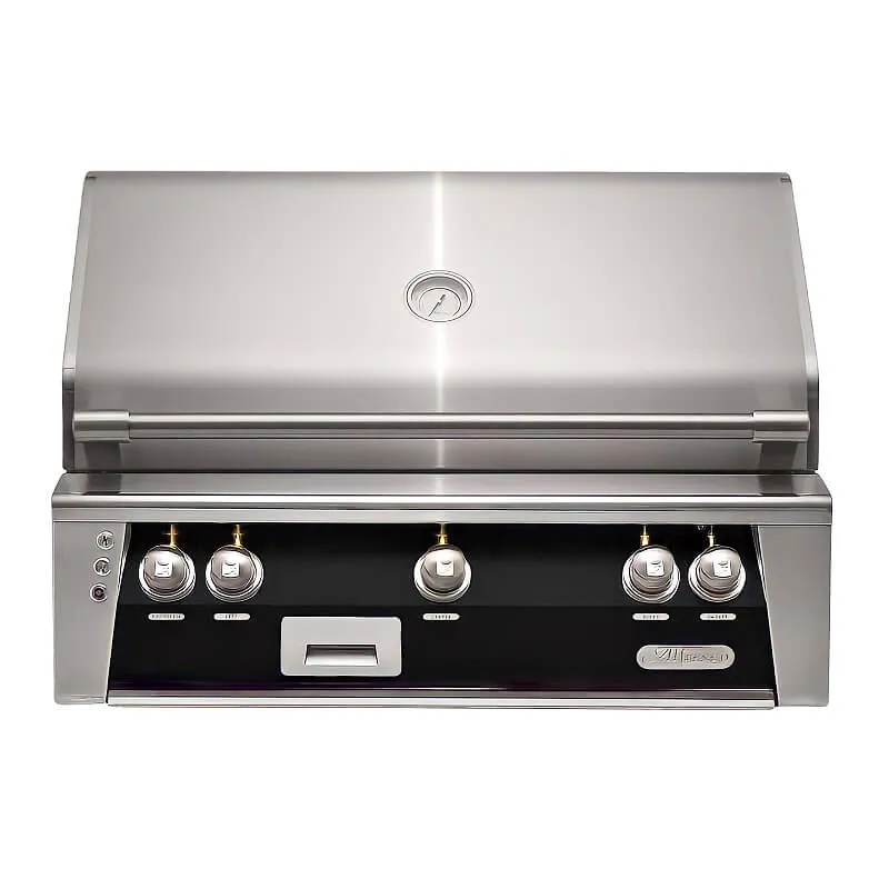 Alfresco ALXE 36-Inch Built-In Gas Grill With Sear Zone And Rotisserie