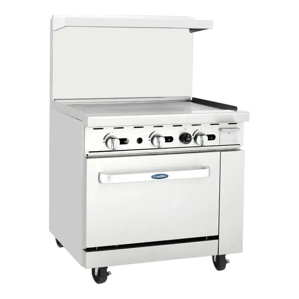 Atosa AGR-24G-NG 24" CookRite Range Natural Gas With Griddle Top