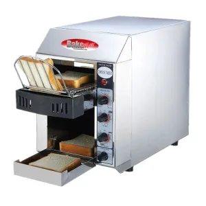 BakeMax BMCT150 13.4" Conveyor Toaster, Countertop, 180 Pieces/hour