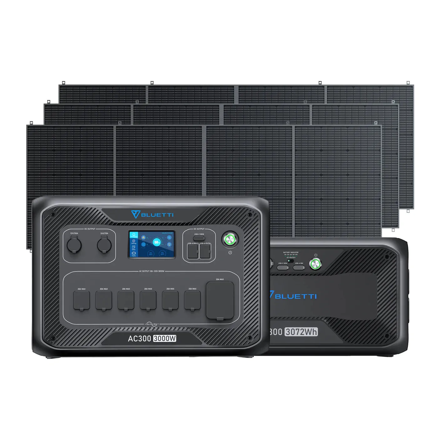 BLUETTI AC300 B300 3*PV420 | Home Battery Backup