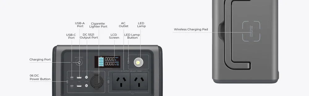 Bluetti EB70 Portable Power Station | 1000W