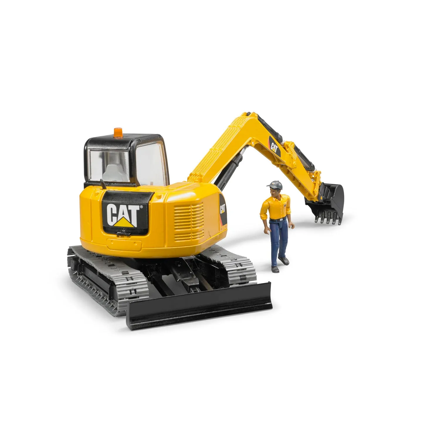 Bruder CATERPILLAR Mini Excavator with Worker