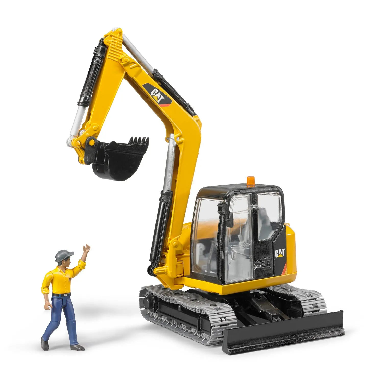 Bruder CATERPILLAR Mini Excavator with Worker