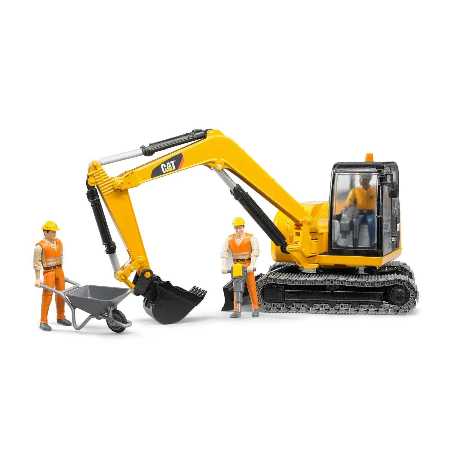 Bruder CATERPILLAR Mini Excavator with Worker