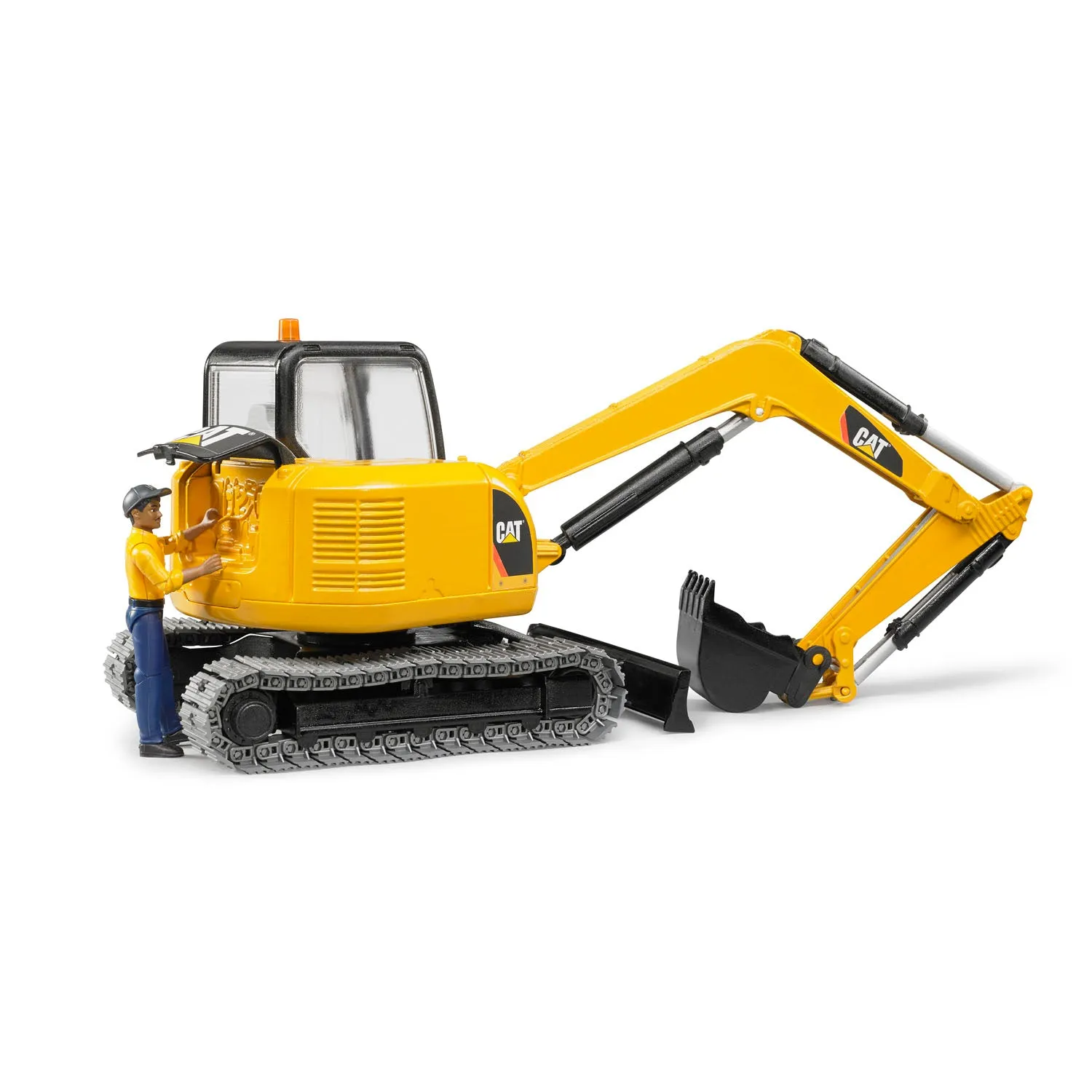 Bruder CATERPILLAR Mini Excavator with Worker