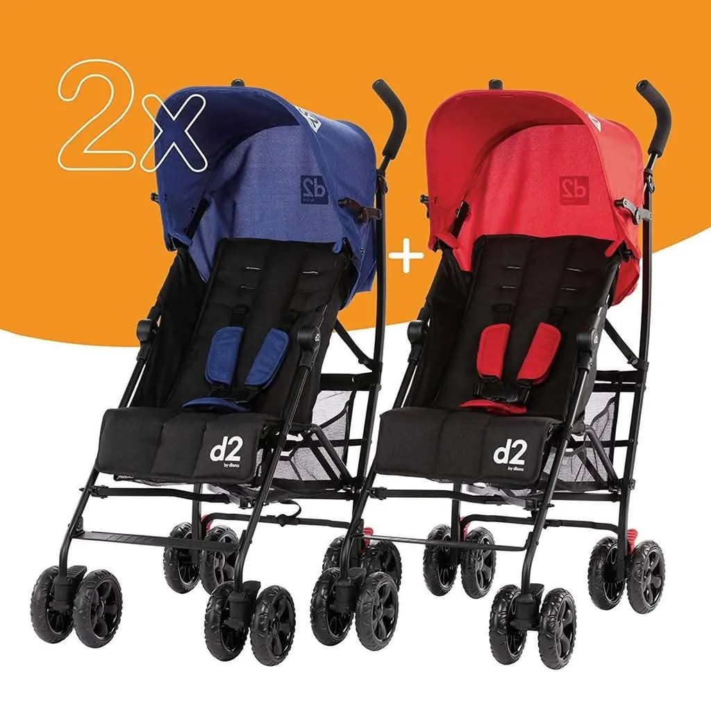 DIONO D2 Lightweight 2 Pack Stroller