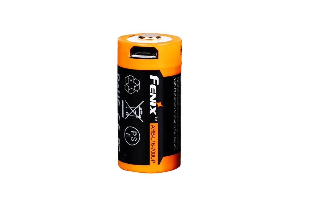 Fenix ARB-L16-700UP USB Rechargeable 16340 Battery