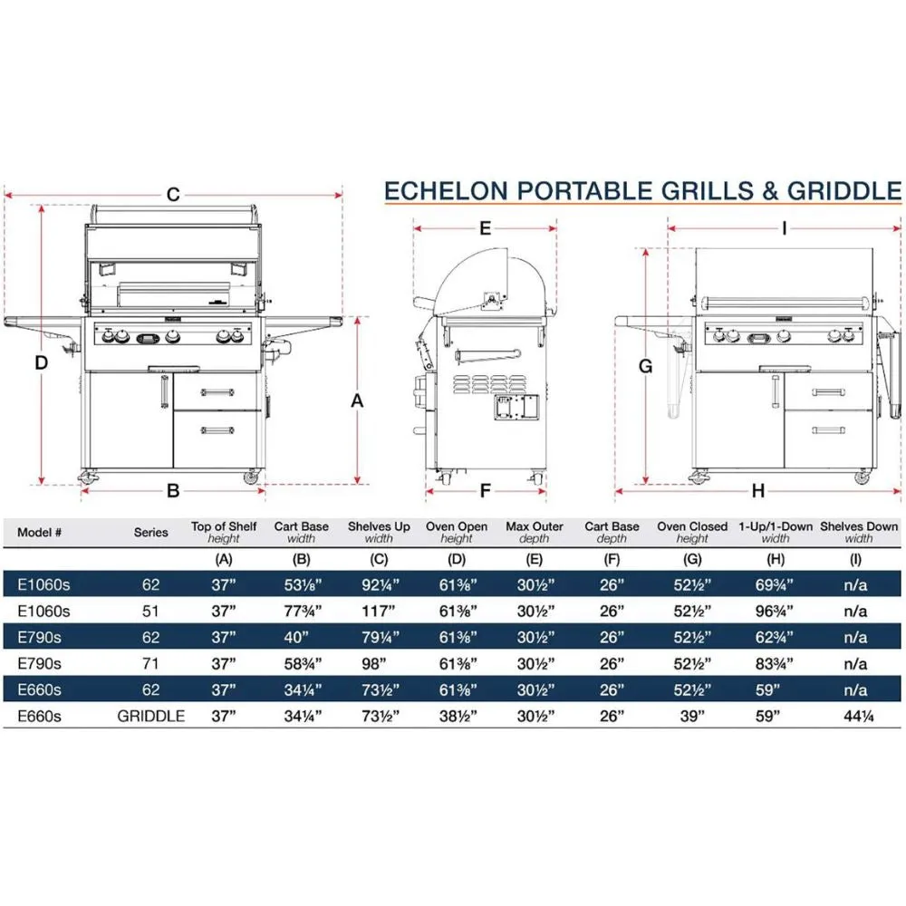 Fire Magic E660s Echelon Diamond 30-Inch Freestanding Gas Grill w/ Rotisserie, Single Side Burner & Magic Window