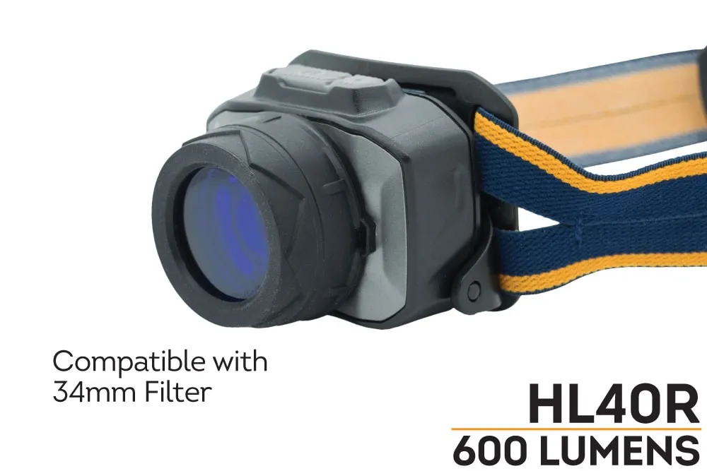 Focusable USB Rechargeable LED Headlamp - HL40R