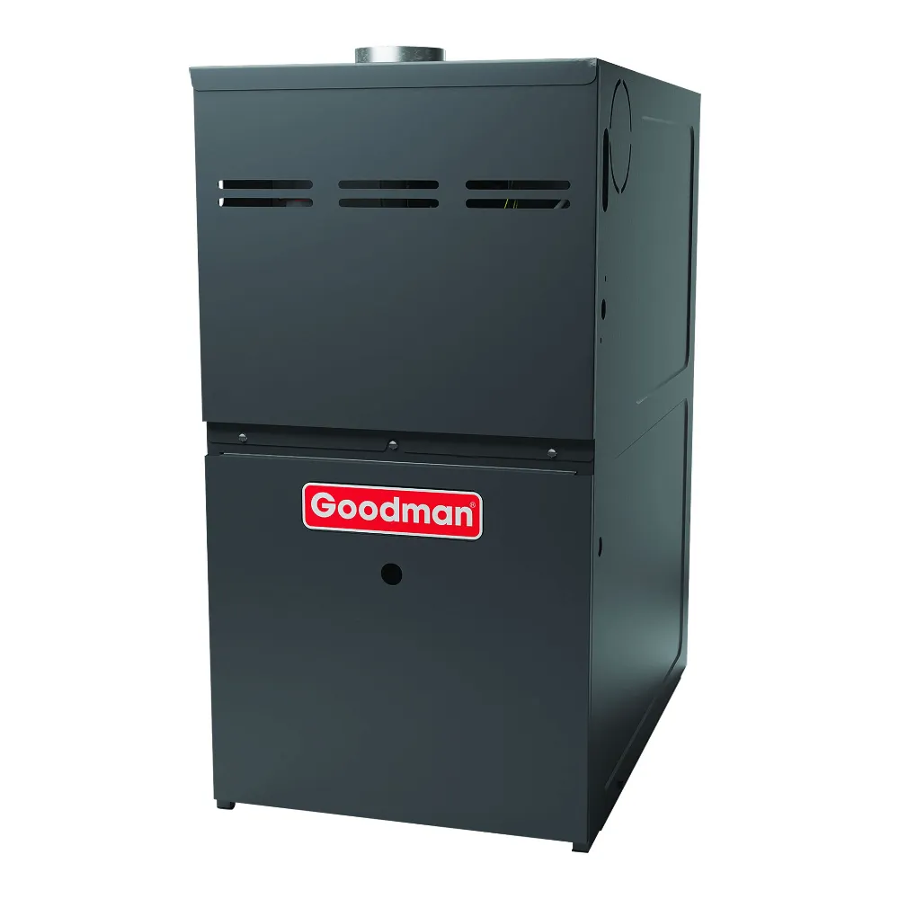 Goodman 80% AFUE 60,000 BTU 2-Stage Gas Furnace - Upflow/Horizontal - 14" Cabinet