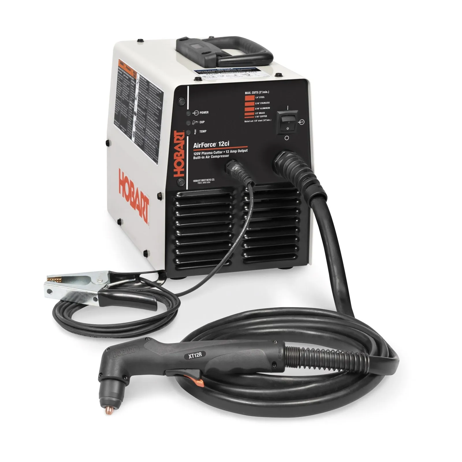 Hobart AirForce 12ci Plasma Cutter with Air Compressor (500564)