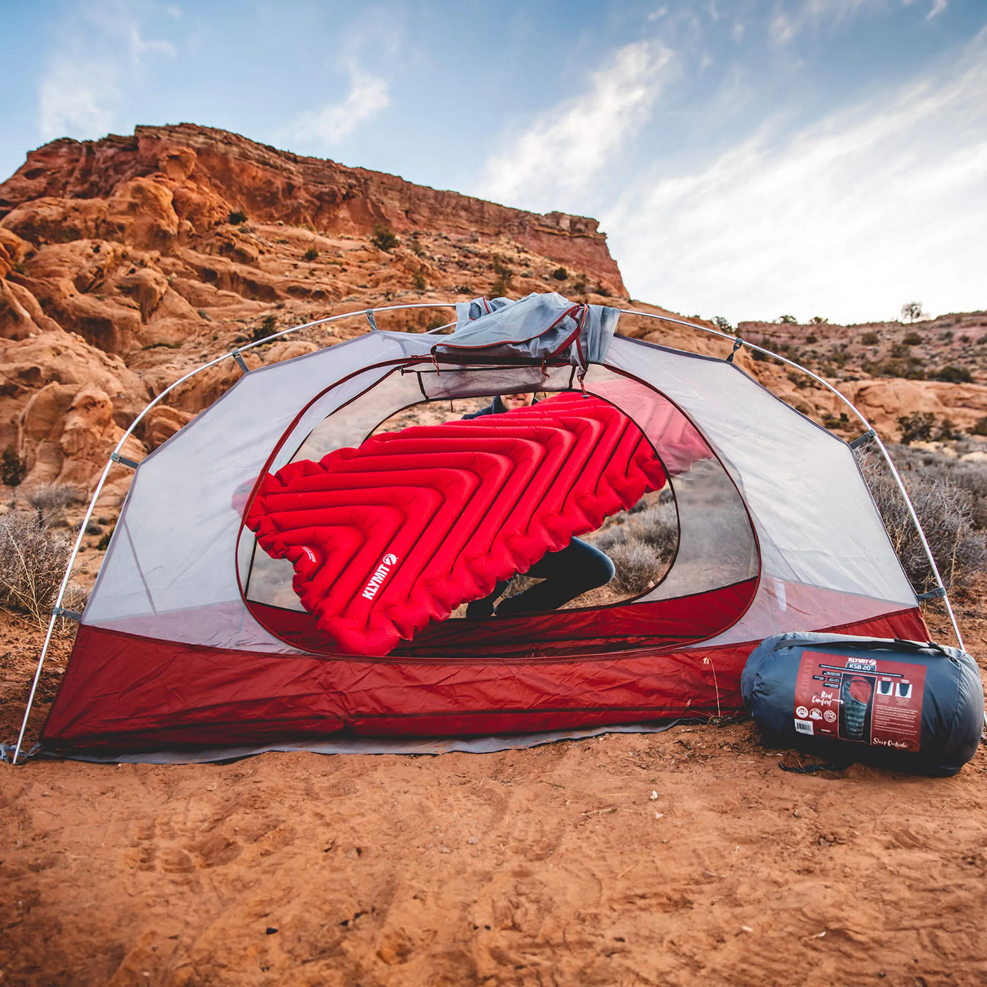 Insulated Static V Luxe™ Sleeping Pad