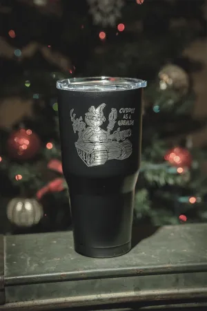 Java 30 oz Tumbler - Cuddly As A Grenade