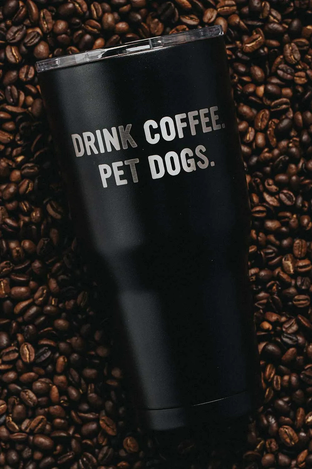 Java 30 oz Tumbler - Drink Coffee Pet Dogs