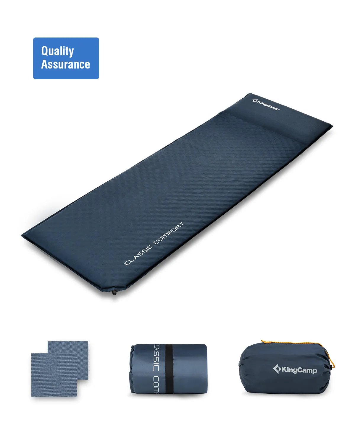 KingCamp Self-Inflating Sleeping Pads with Pillow