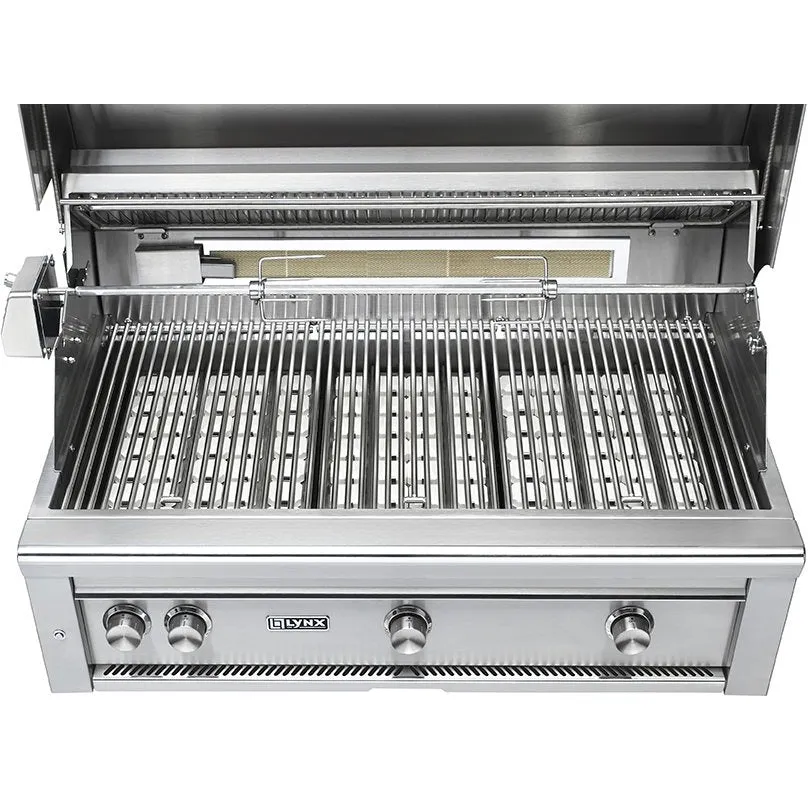 Lynx 42" Professional Built In Grill Ceramic Burners & Rotisserie