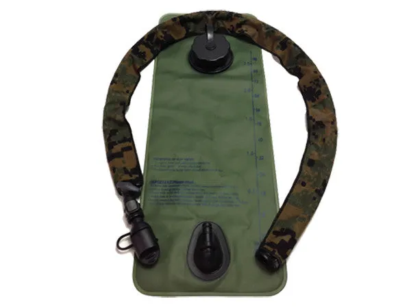 MARPAT Woodland Digital Cordura Hydration Pack Drink Tube Cover