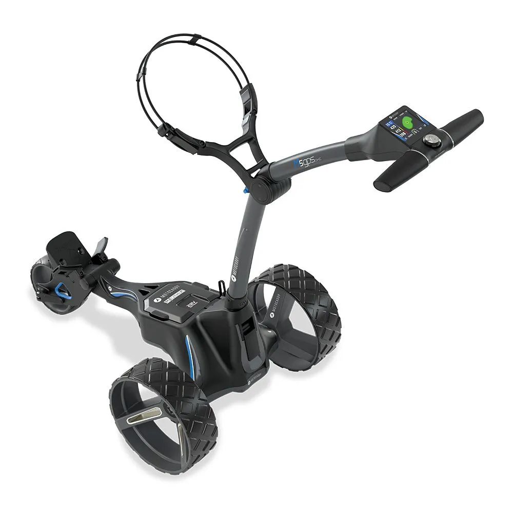 Motocaddy M5 GPS DHC Electric Caddy, Garmin Approach G12, Ball Markers