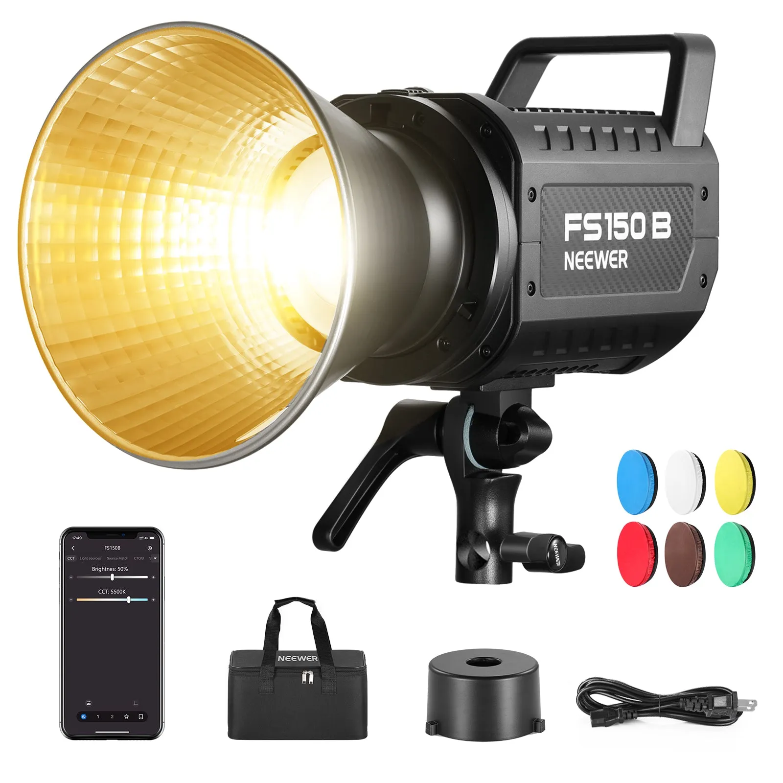 NEEWER FS150B 130W Bi-Color LED Video Light