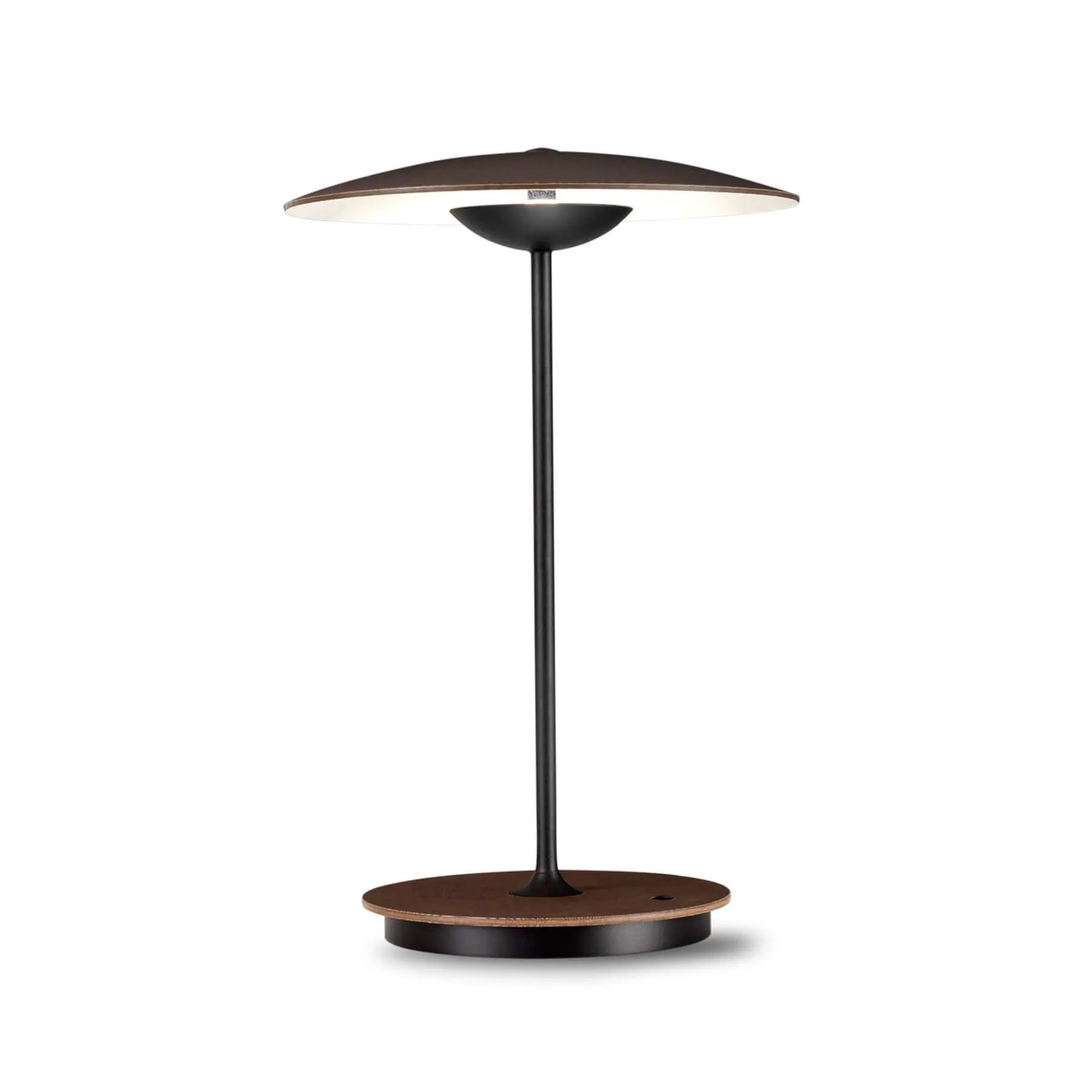 Outlet Ginger portable rechargeable lamp - Wenge