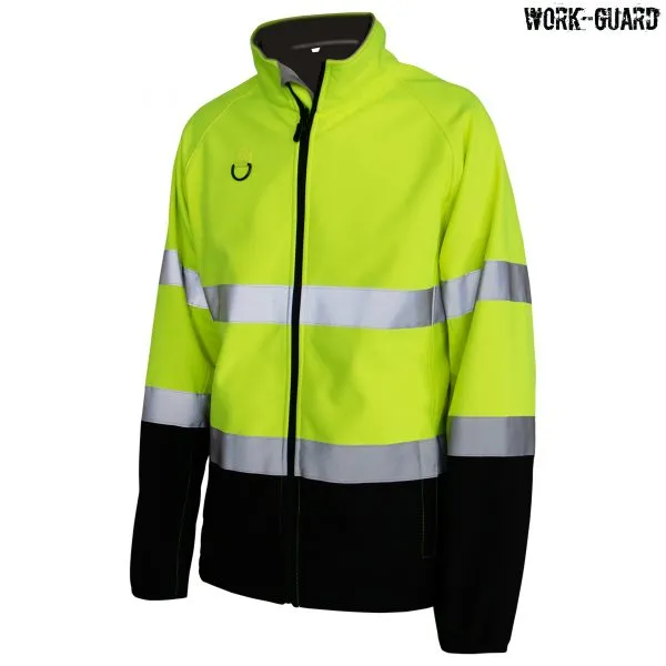 R450X Workguard Hi Visibility Printable Softshell Jacket