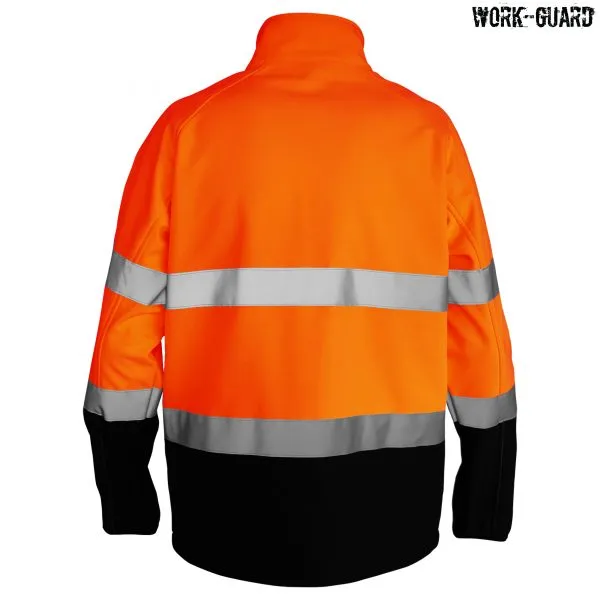 R450X Workguard Hi Visibility Printable Softshell Jacket