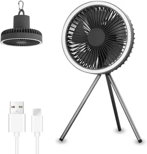 Rechargeable Portable Circulator Wireless Fan With Tripod