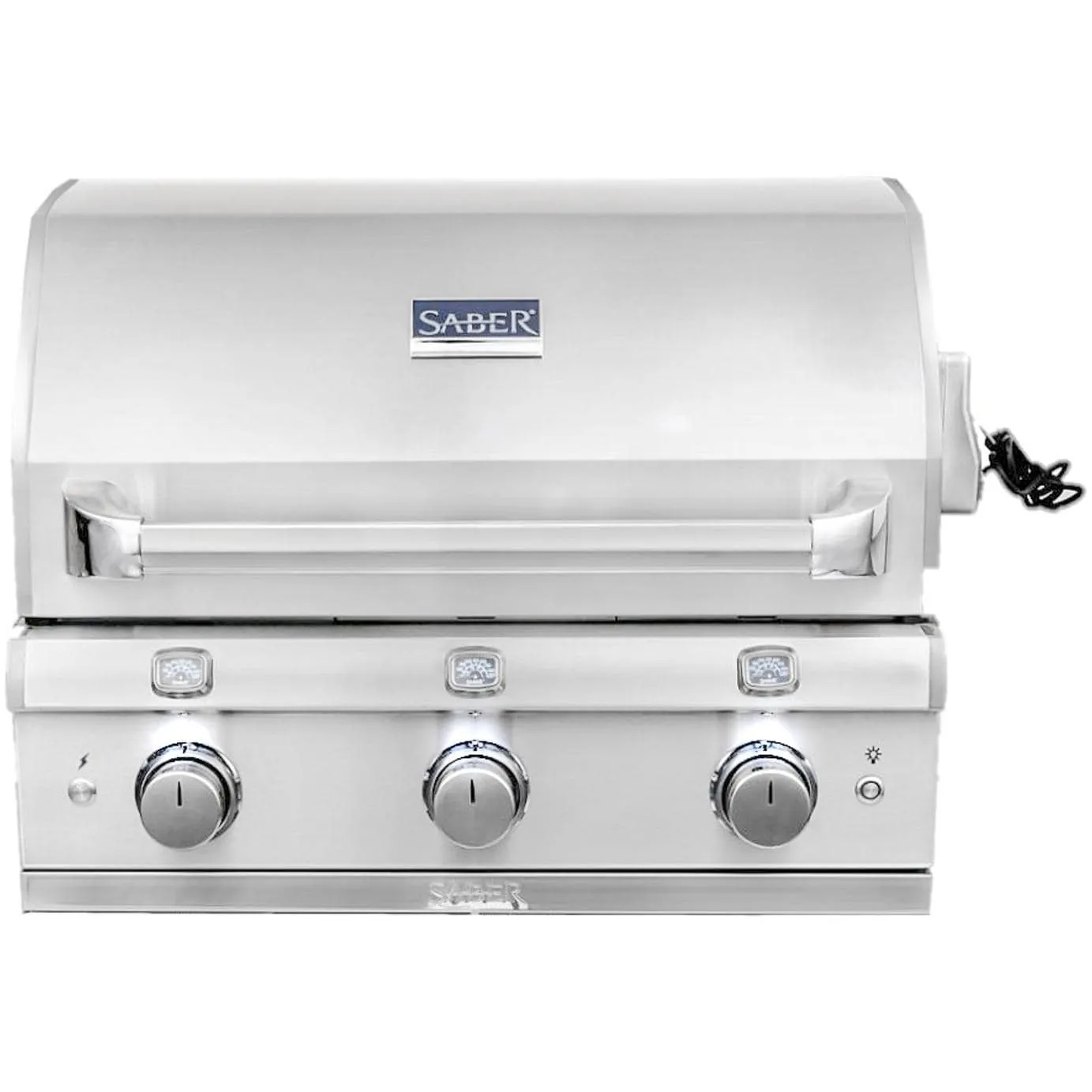 Saber Grills: Elite 3-Burner Built-In Grill (NG)