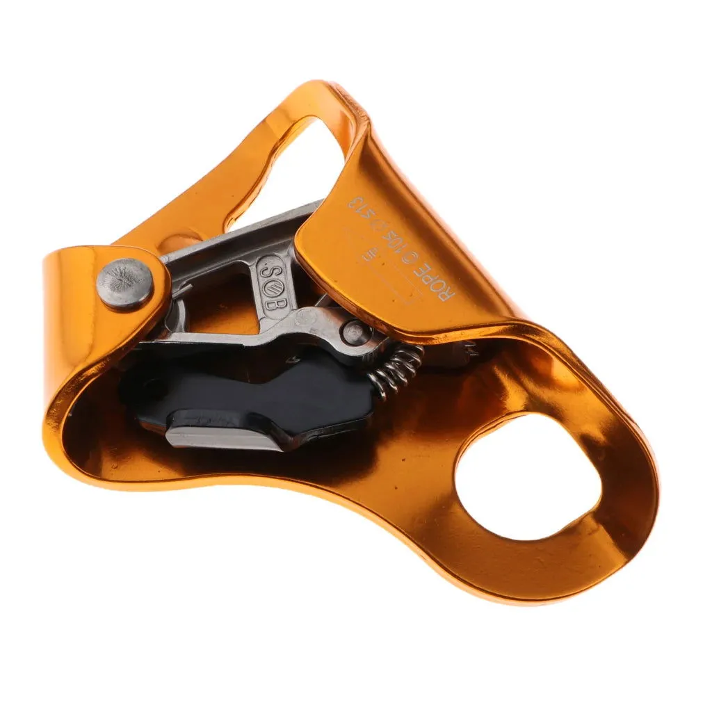 Safety Climbing Tree Arborist Rigging Chest Ascender Protection Gear Equipment for 8-12mm Rope Climbing Mountaineering Caving