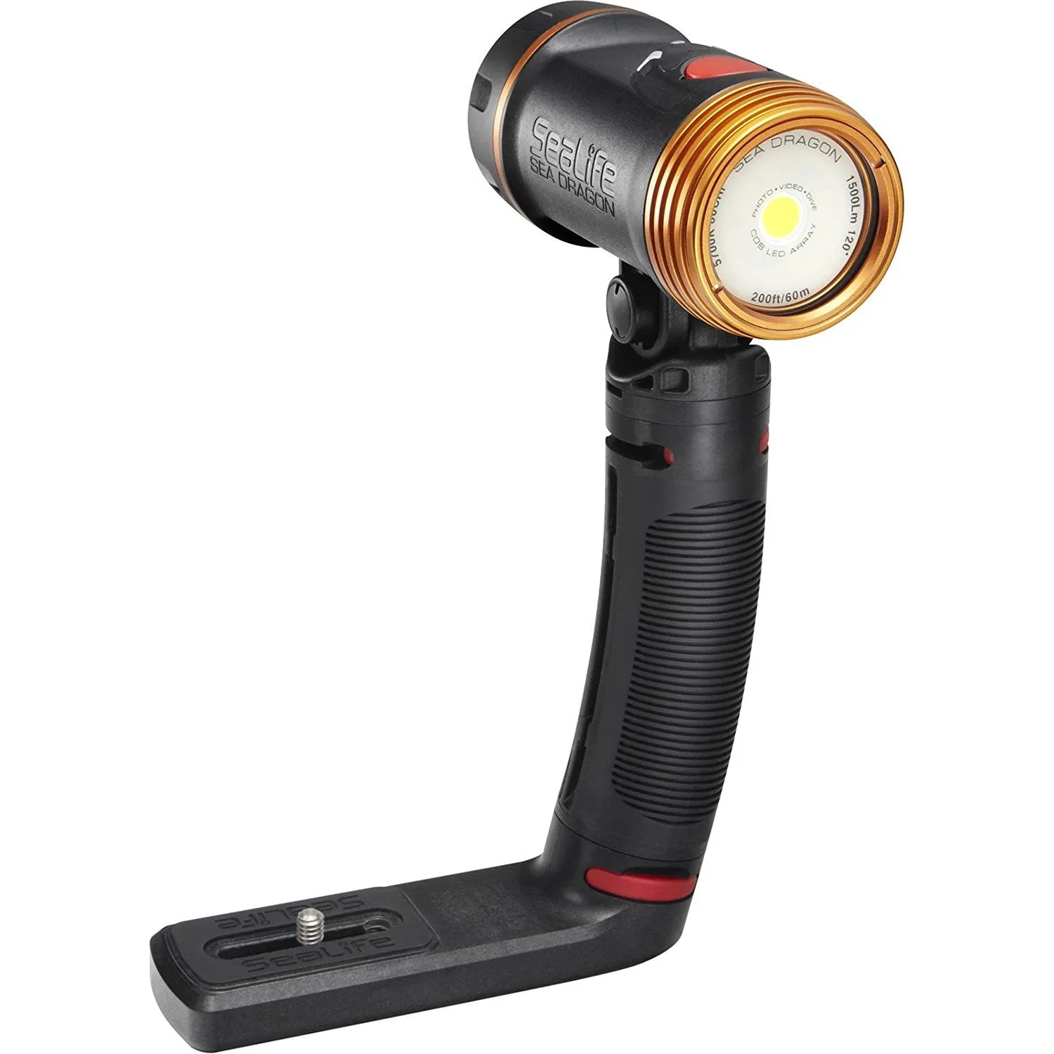 SeaLife Sea Dragon 1500F COB LED UW Photo-Video-Dive Light Kit