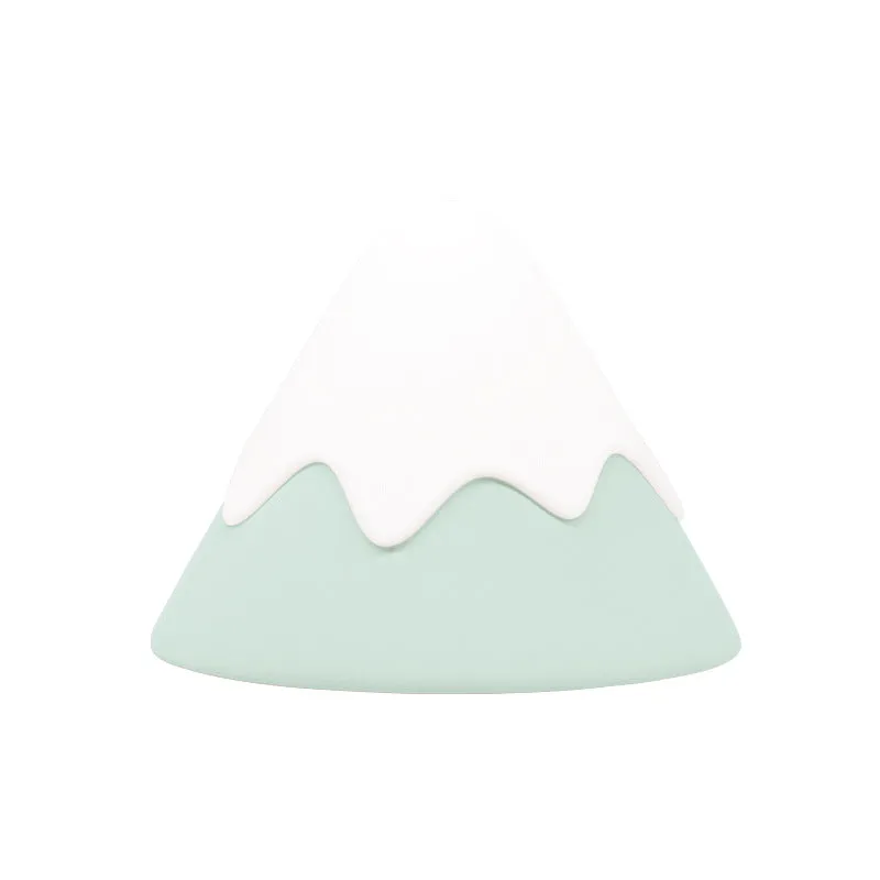 Silicone Snow Mountain Shaped Lamp Snow Mountain USB LED Bedside Night Light