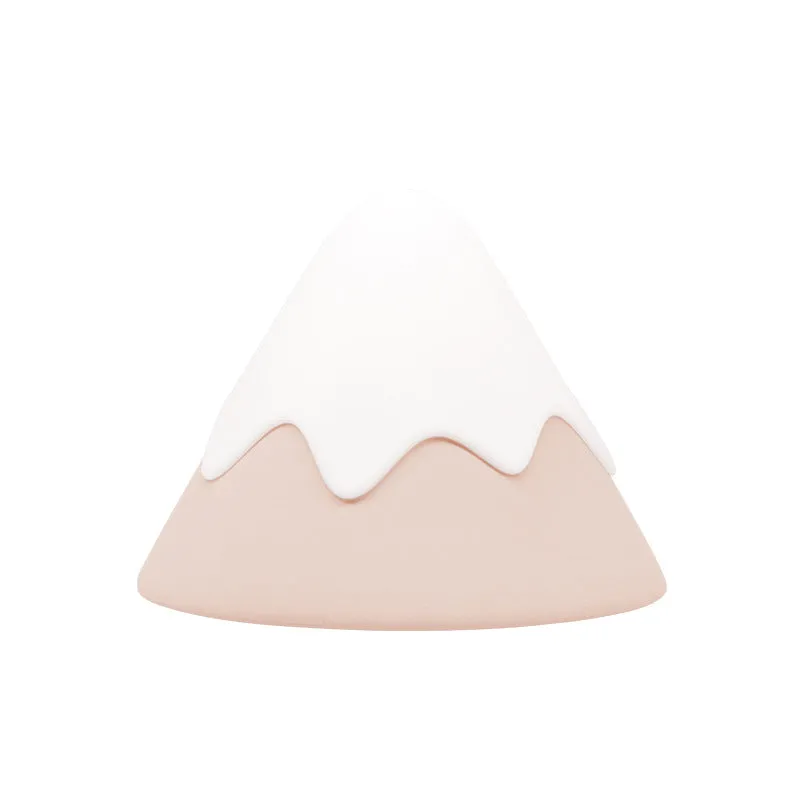 Silicone Snow Mountain Shaped Lamp Snow Mountain USB LED Bedside Night Light