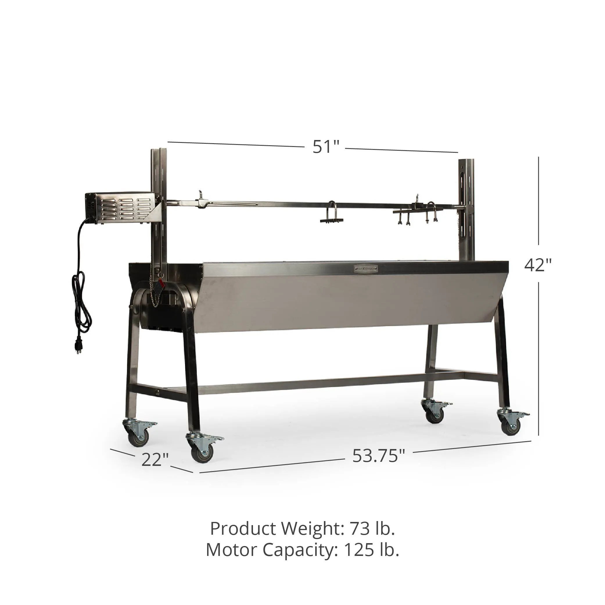 Stainless Steel Rotisserie Grills