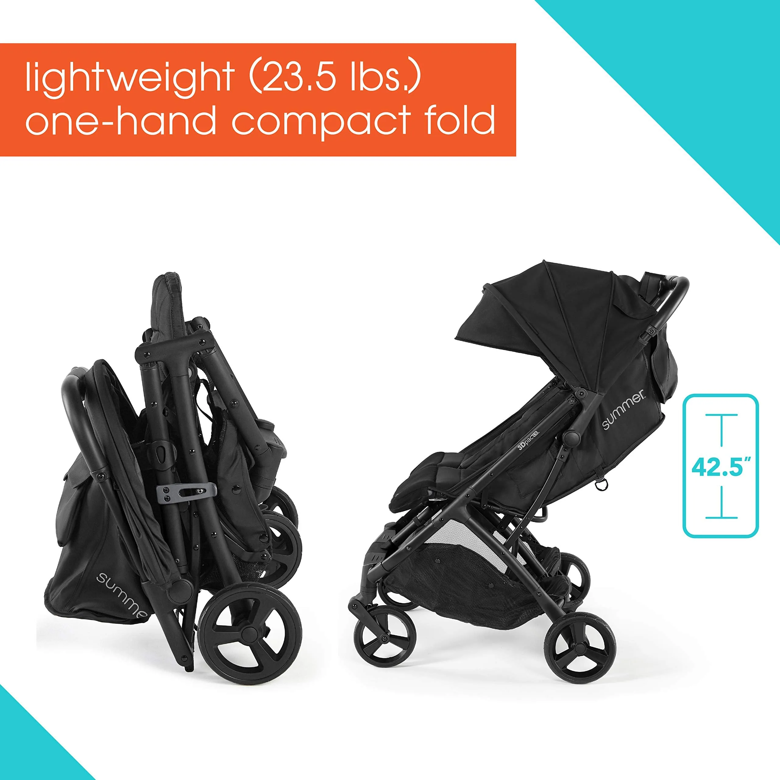 Summer Infant 3DPac CS  Double Stroller.