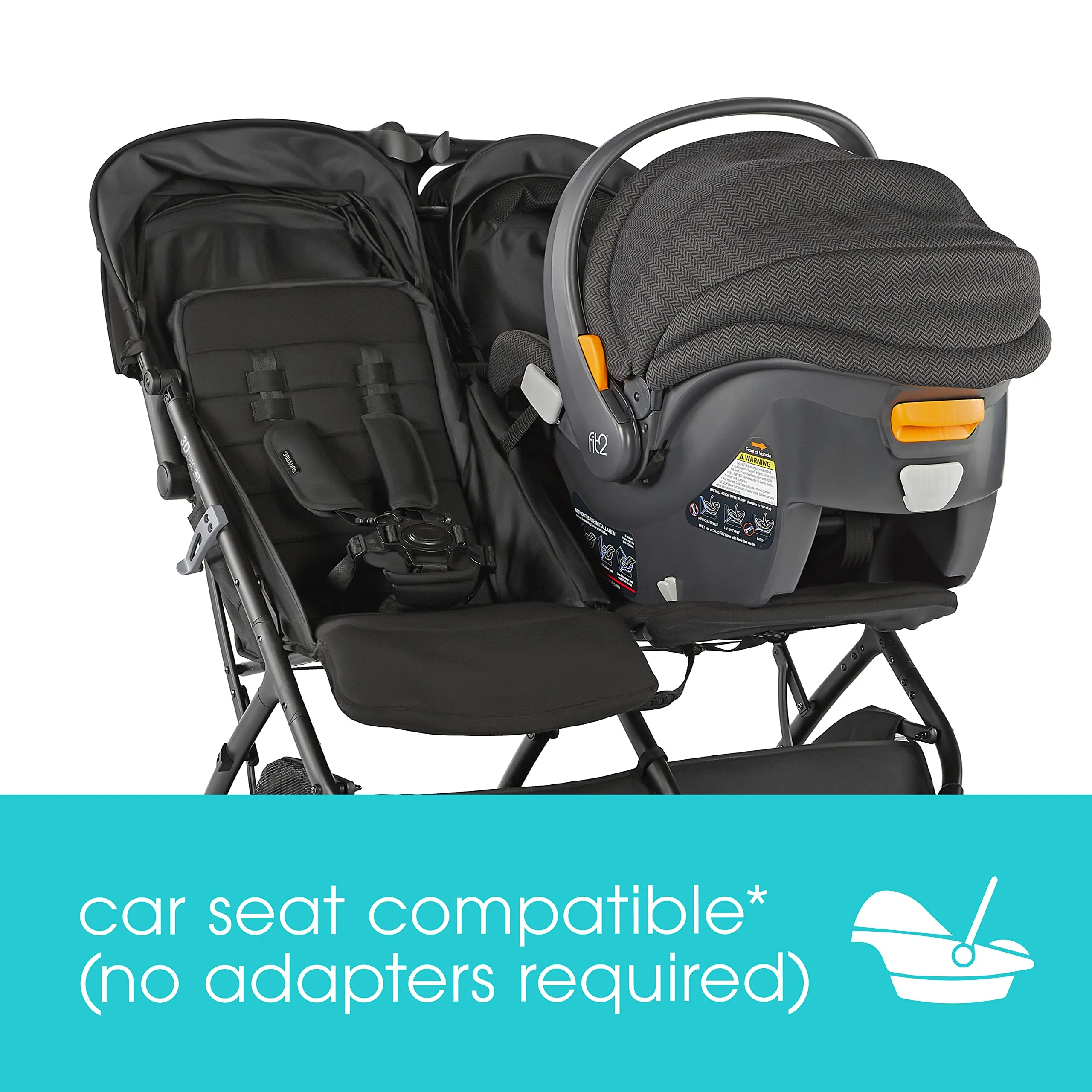 Summer Infant 3DPac CS  Double Stroller.