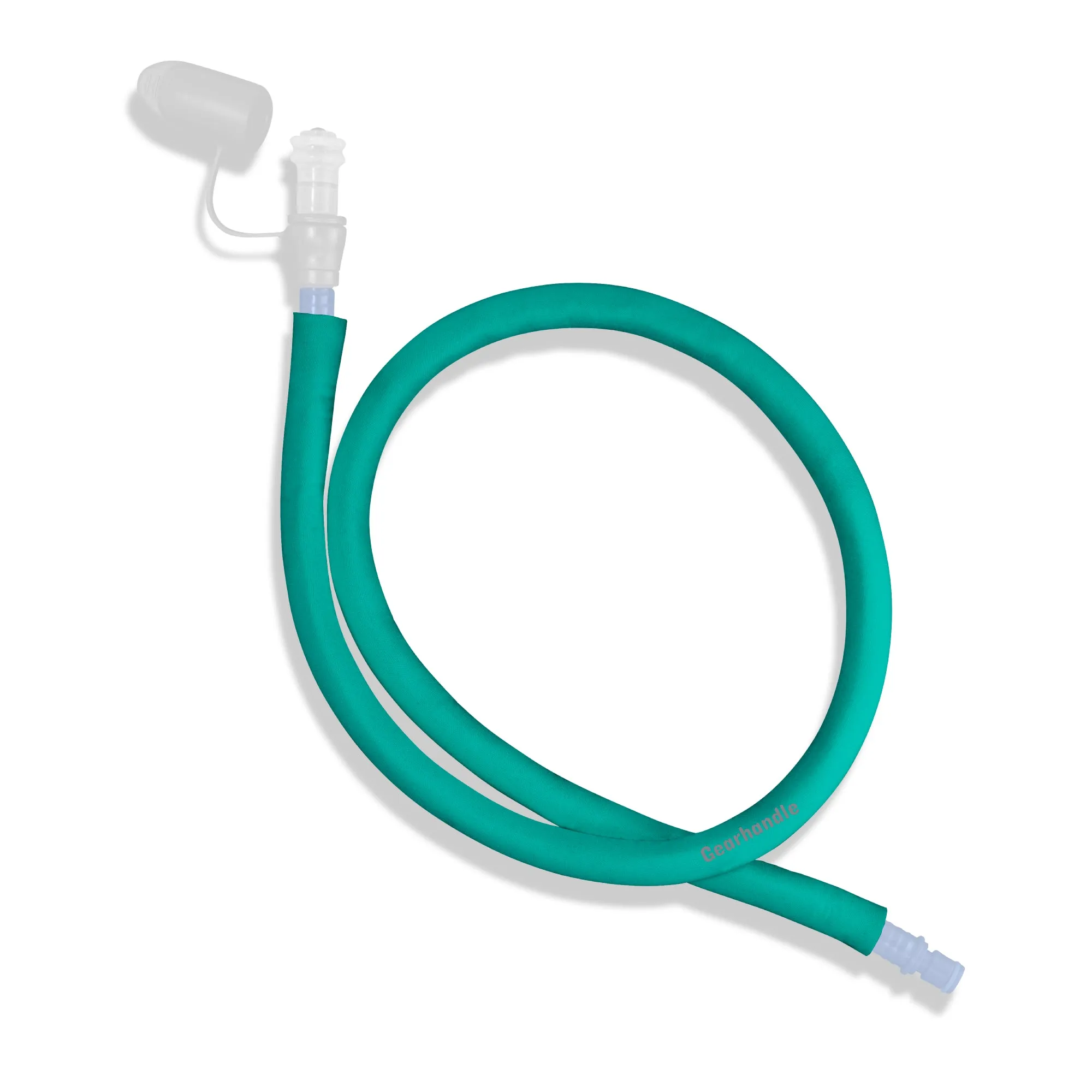 Teal Insulated Drink Tube Hose Cover