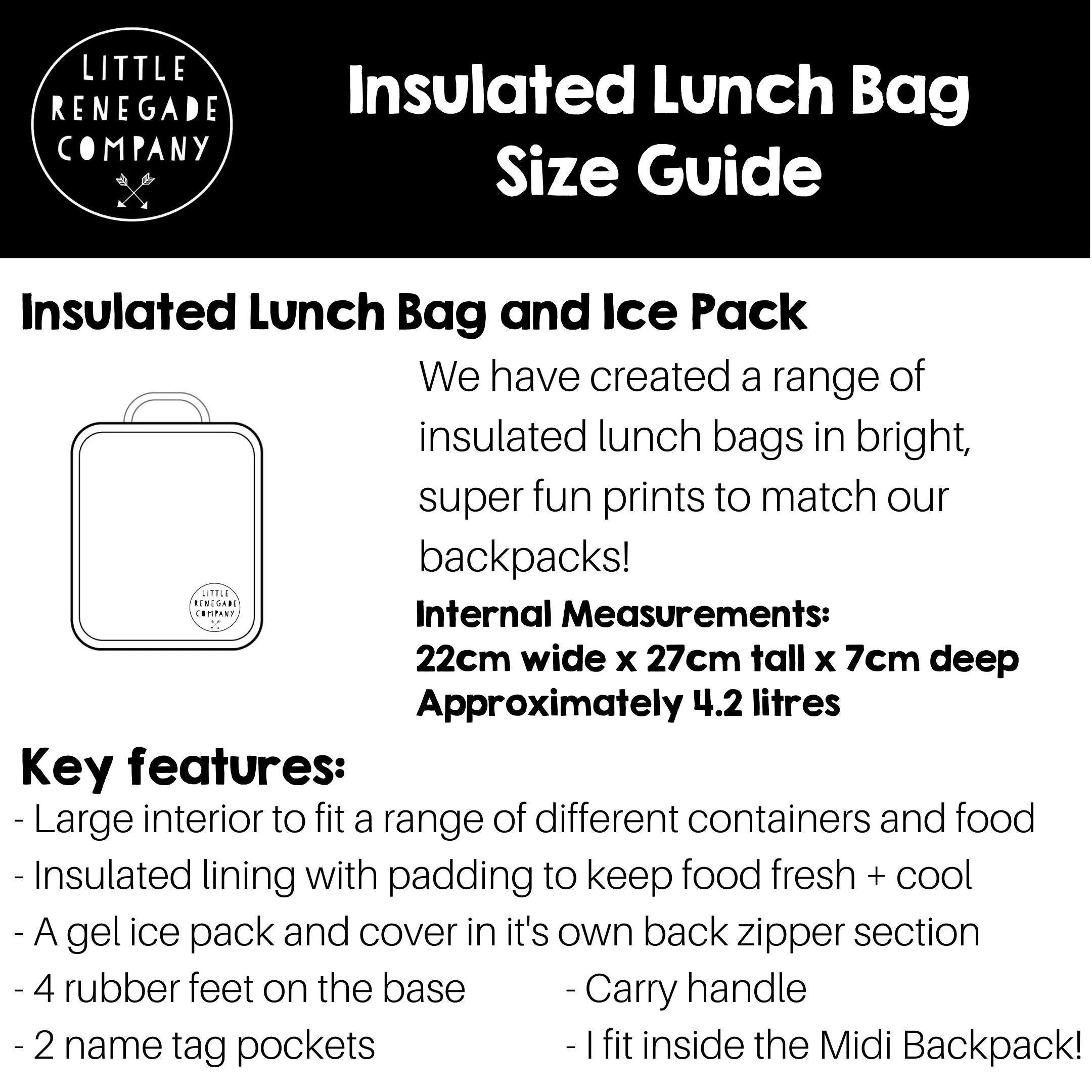 TROPIC INSULATED LUNCH BAG