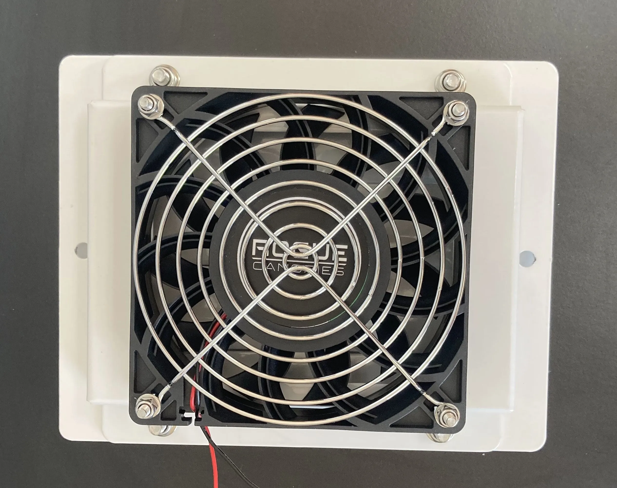 V2 Side Mount Canopy Air Vent with Filter & 12V Fan