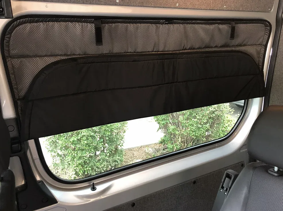 VanEssential Insulated Sliding Door Window Cover