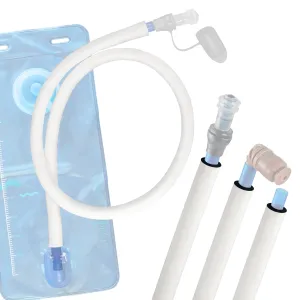 White Insulated Drink Tube Hose Cover