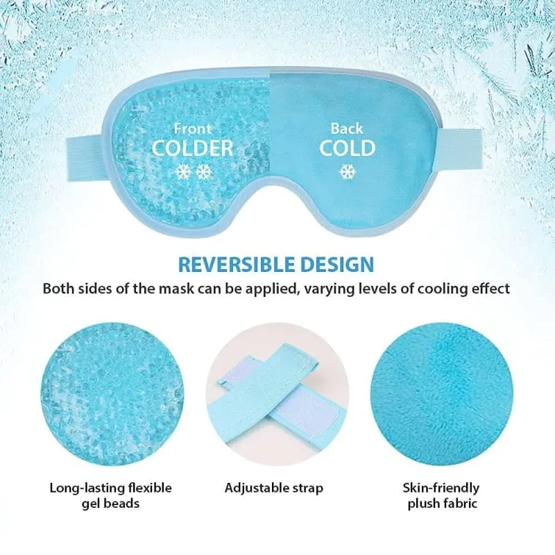 Xtreme Xccessories Reusable Cooling Gel Eye Mask